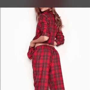 Victoria's Secret Red Plaid set